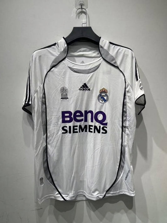 Real Madrid 06/07 Home Football Shirt