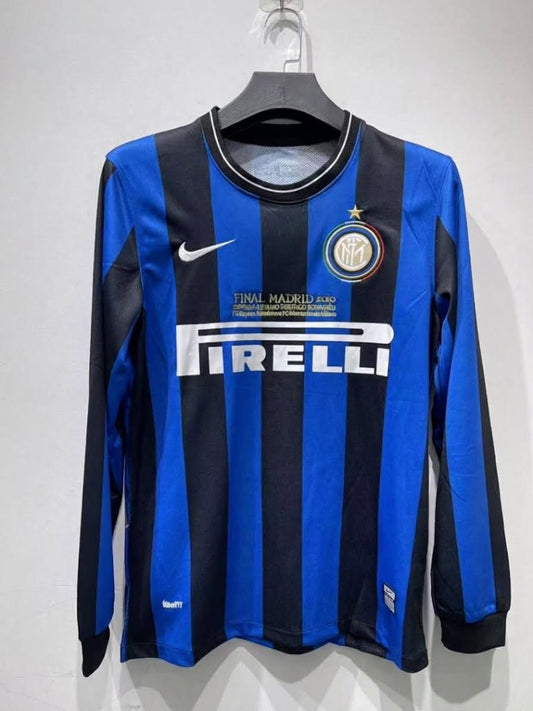Inter Milan 09/10 Home Long Sleeve Football Shirt