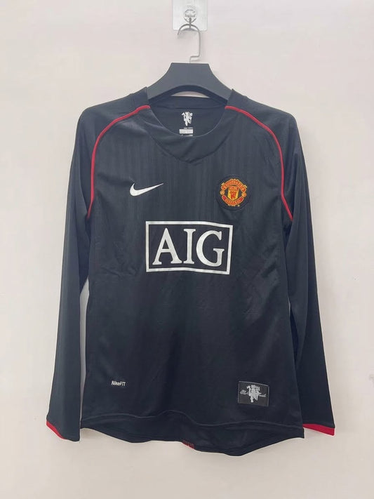 Manchester United 07/08 Away Long Sleeve Football Shirt