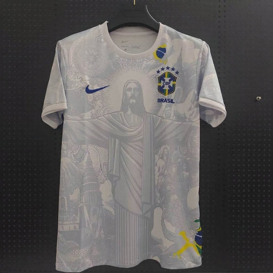 Brazil 25/26 White Football Shirt