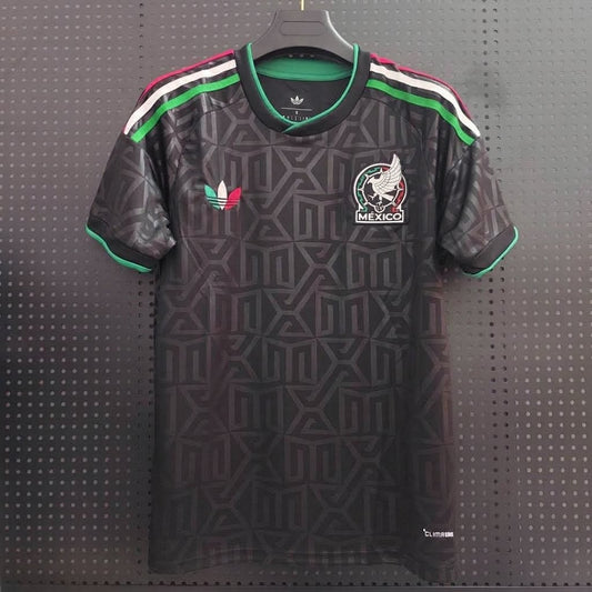 Mexico 25/26 Away Black Football Shirt