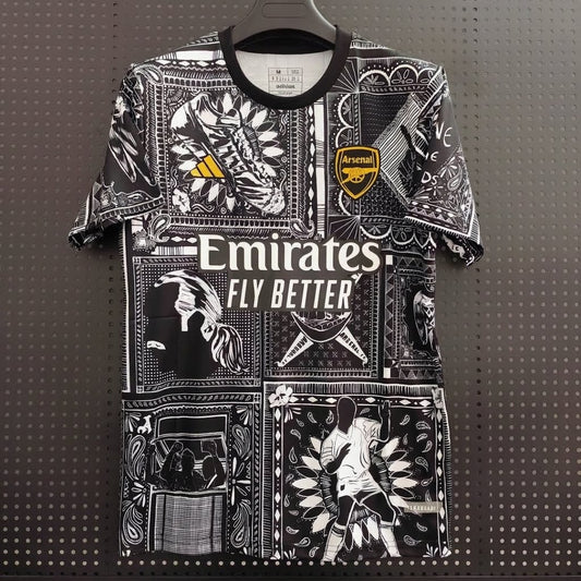 Arsenal 23/24 Black Football Shirt