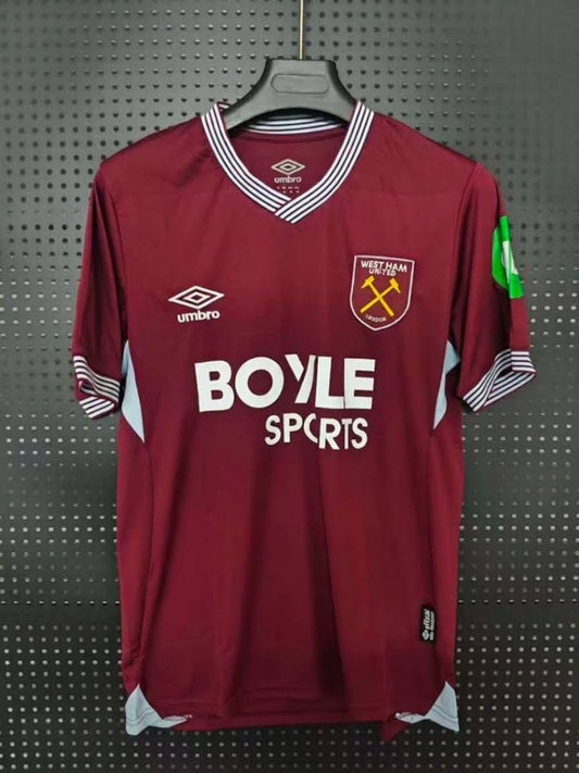 West Ham United 25/26 Home Football Shirt