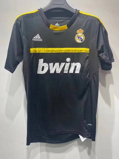 Real Madrid 11/12 Goalkeeper Black Football Shirt