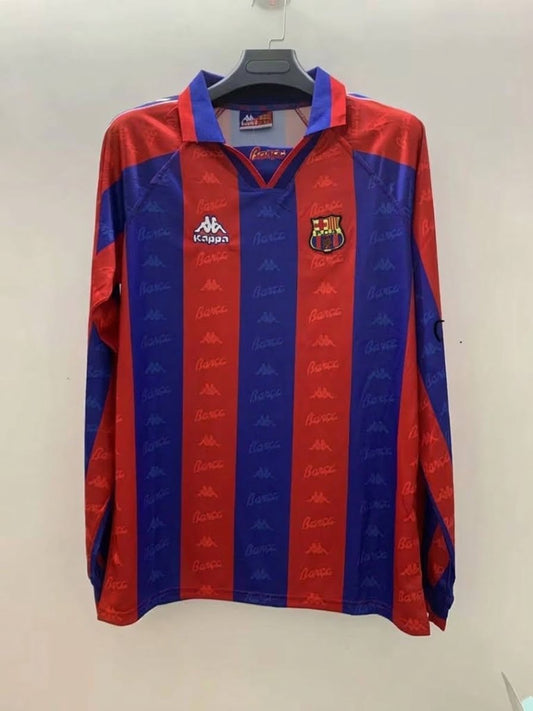 Barcelona 96/97 Home Long Sleeve Football Shirt