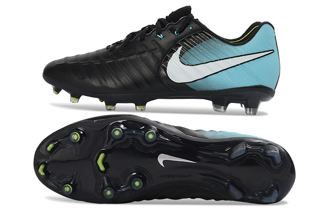 Nike Tiempo Legend 10 Elite Luxe FG Item ID：TL030402 - black / light / blue - FG low cut