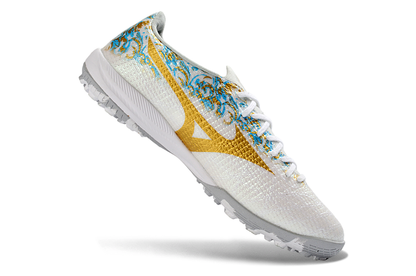 Mizuno Alpha 3 Elite TF - white / gold - TF low cut