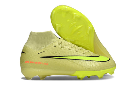 Kid size Mercurial Vapor 16 - light / green / black - FG high cut