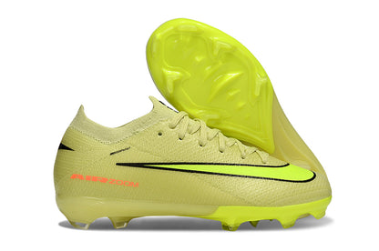 Kid size Mercurial Vapor 16 - light / green / black - FG low cut