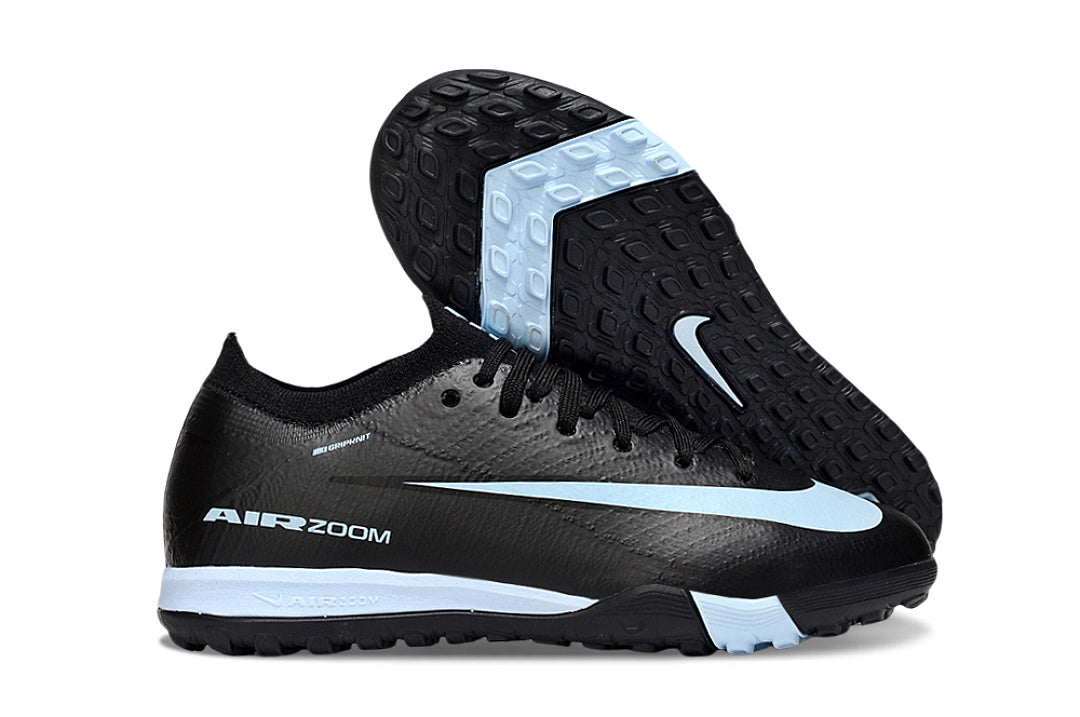Kid size Mercurial Vapor 16 - black / blue - IC low cut