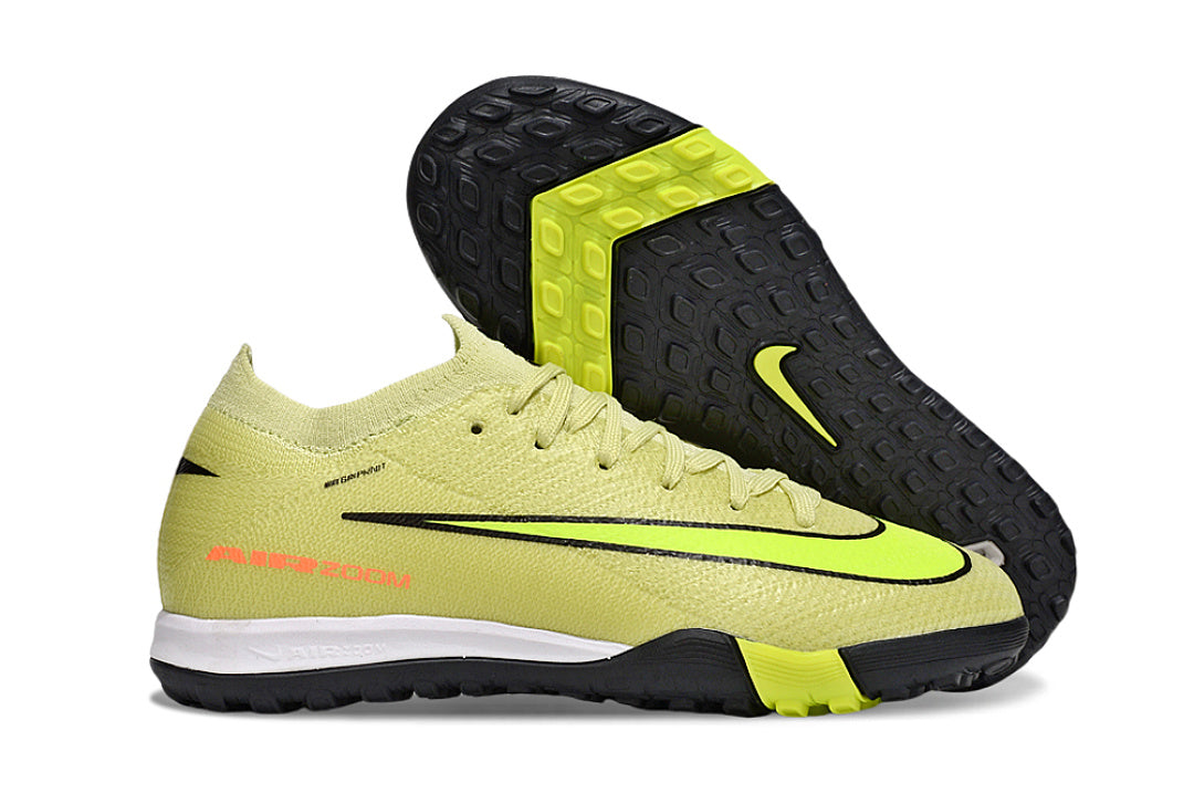 Kid size Mercurial Vapor 16 - yellow / black - TF low cut