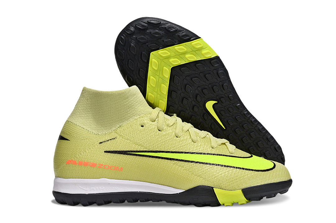 Kid size Mercurial Vapor 16 - yellow / black - IC high cut
