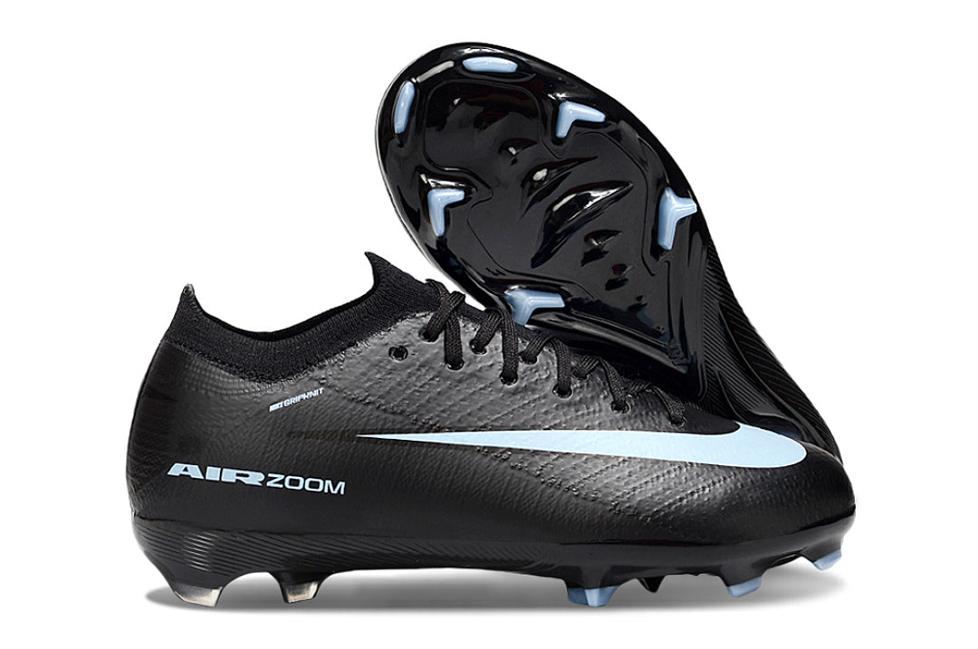 Kid size Mercurial Vapor 16 - black / blue - FG low cut