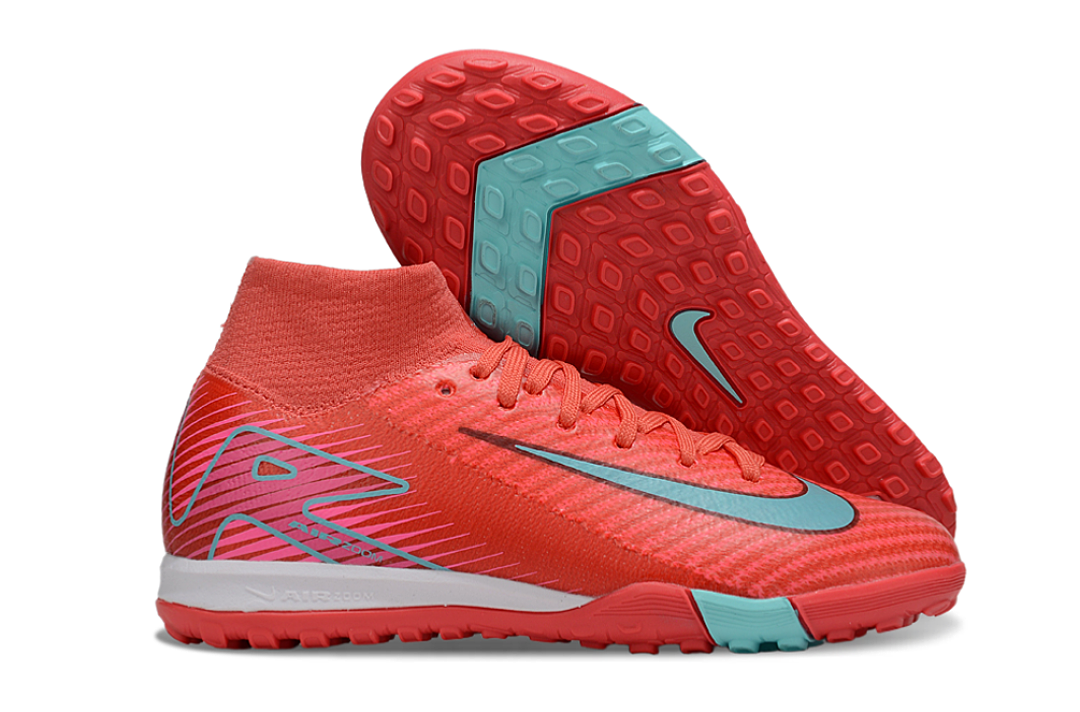 Kid size Mercurial Vapor 16 - red / blue - TF low cut