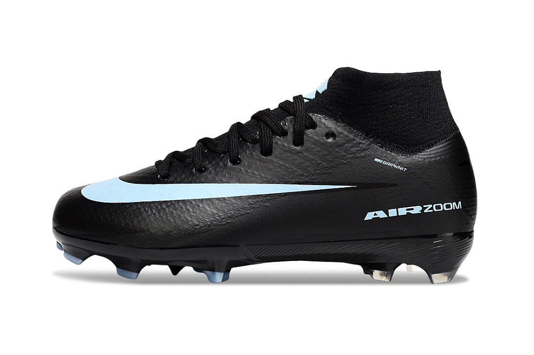 Kid size Mercurial Vapor 16 - black / blue - FG high cut