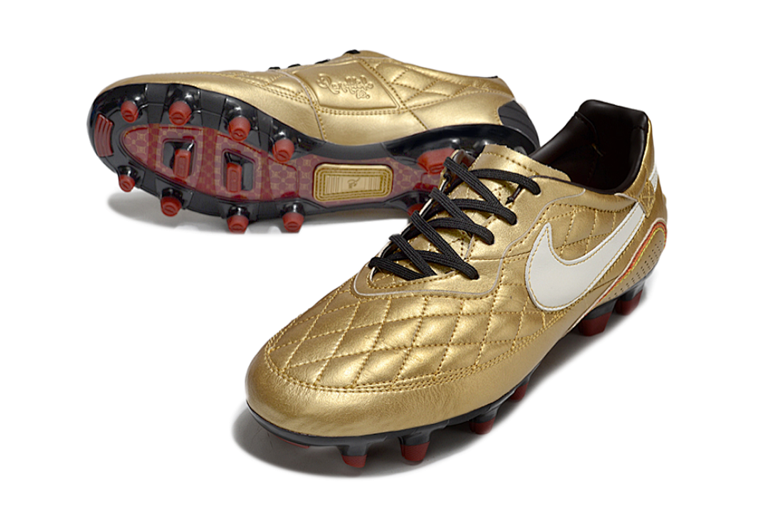 Nike Tiempo Legend R10 Elite FG Item ID:LD020901 - gold / white - FG low cut