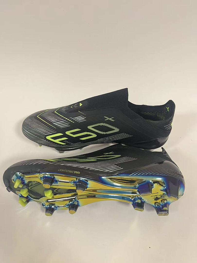 Adidas F50 Elite Laceless FG 'Electric Stealth Pack'