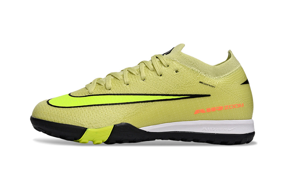 Kid size Mercurial Vapor 16 - yellow / black - TF low cut