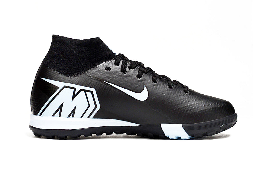 Kid size Mercurial Vapor 16 - black / blue - TF high cut