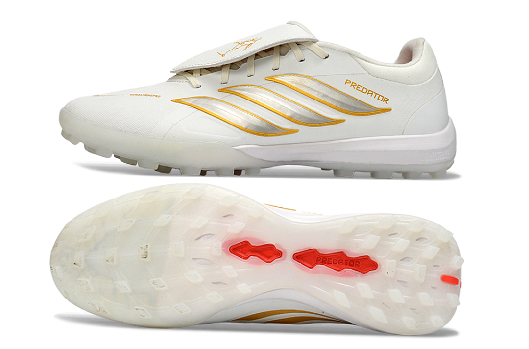 REDATOR LEAGUE FT TURF - white / gold - TF low cut