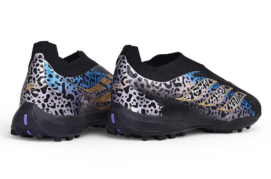 REDATOR LEAGUE FT TURF - black / multi / coloured / blue / gold / leopard / pattern - TF low cut