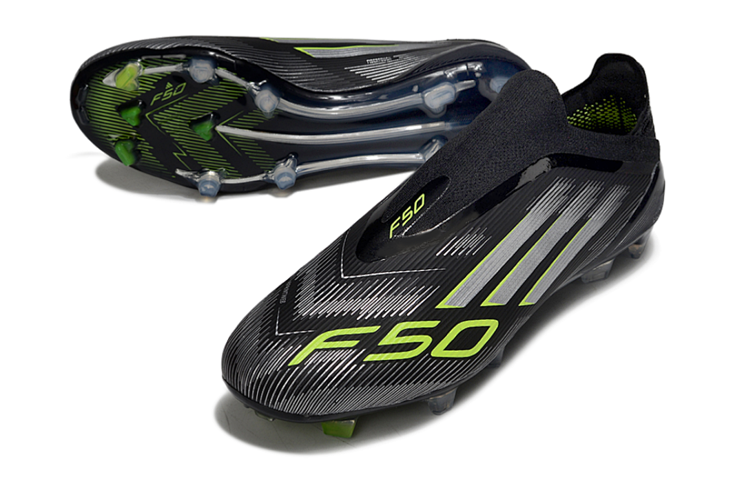 Adidas F50 Elite Laceless FG 'Electric Stealth Pack'