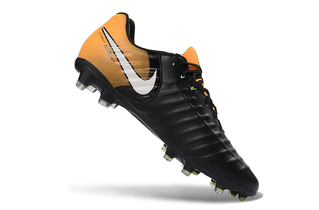 Nike Tiempo Legend 10 Elite Luxe FG Item ID：TL030402 - black / orange - FG low cut