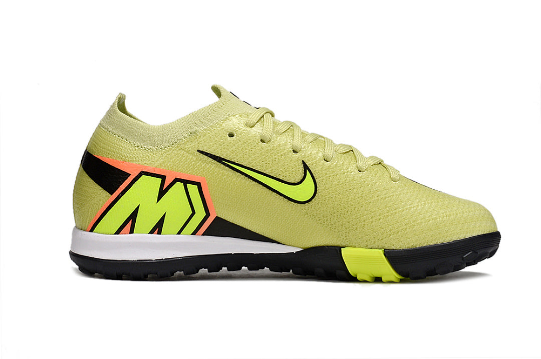 Kid size Mercurial Vapor 16 - yellow / black - TF low cut