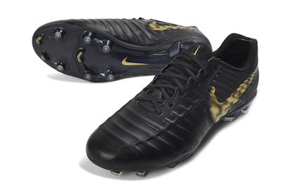 Nike Tiempo Legend 10 Elite Luxe FG Item ID：TL030402 - black / gold - FG low cut