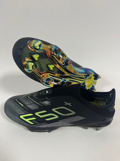 Adidas F50 Elite Laceless FG 'Electric Stealth Pack'