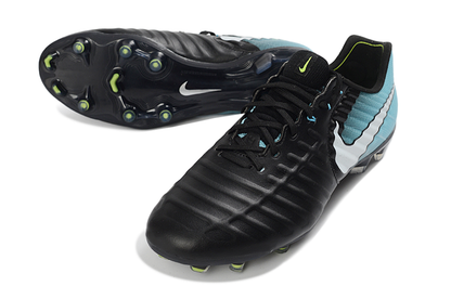 Nike Tiempo Legend 10 Elite Luxe FG Item ID：TL030402 - black / light / blue - FG low cut