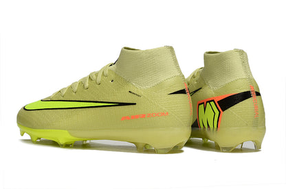 Kid size Mercurial Vapor 16 - light / green / black - FG high cut