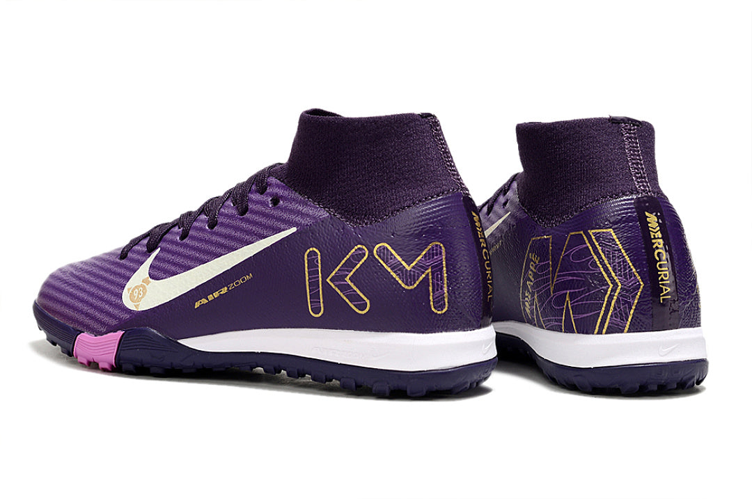 Kid size Mercurial Vapor 16 - purple / white - TF high cut