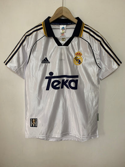 Real Madrid 98/99 Home Football Shirt