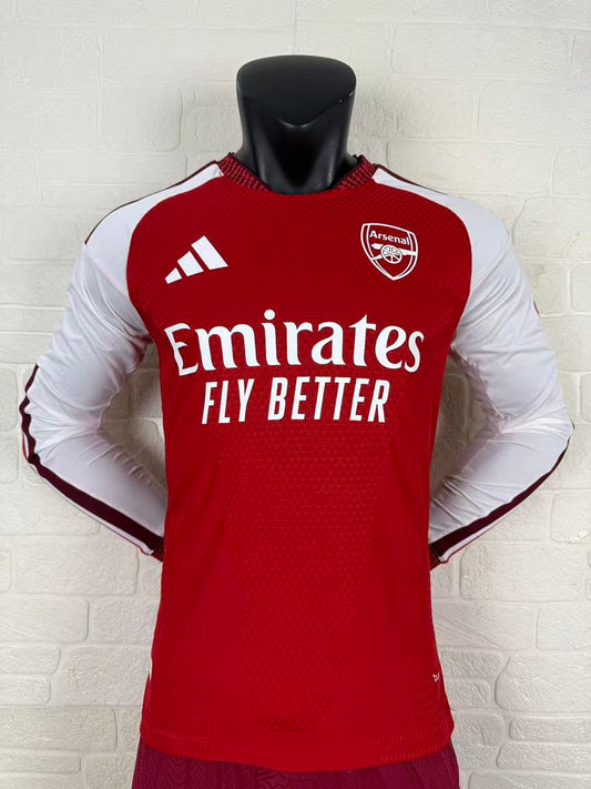 Arsenal 26/27 Home Long Sleeve Player Version Football Shirt