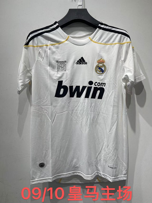 Real Madrid 09/10 Home Football Shirt