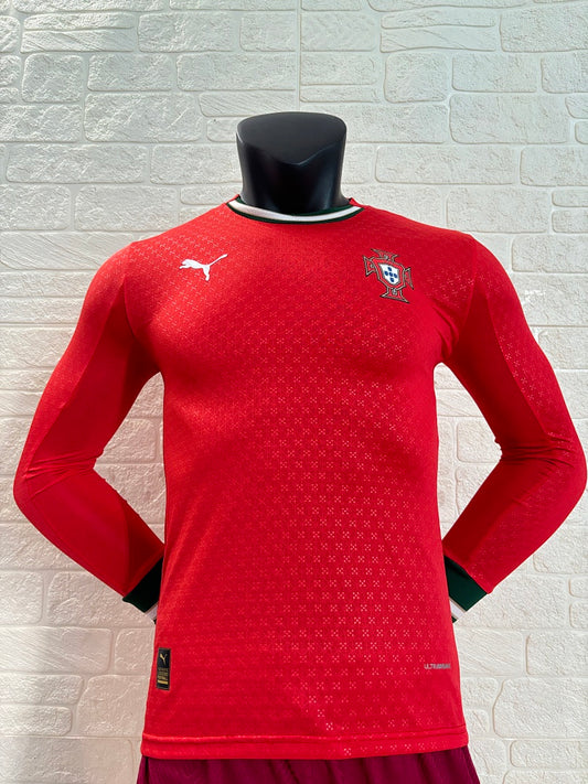 Portugal 25/26 Home Long Sleeve Football Shirt