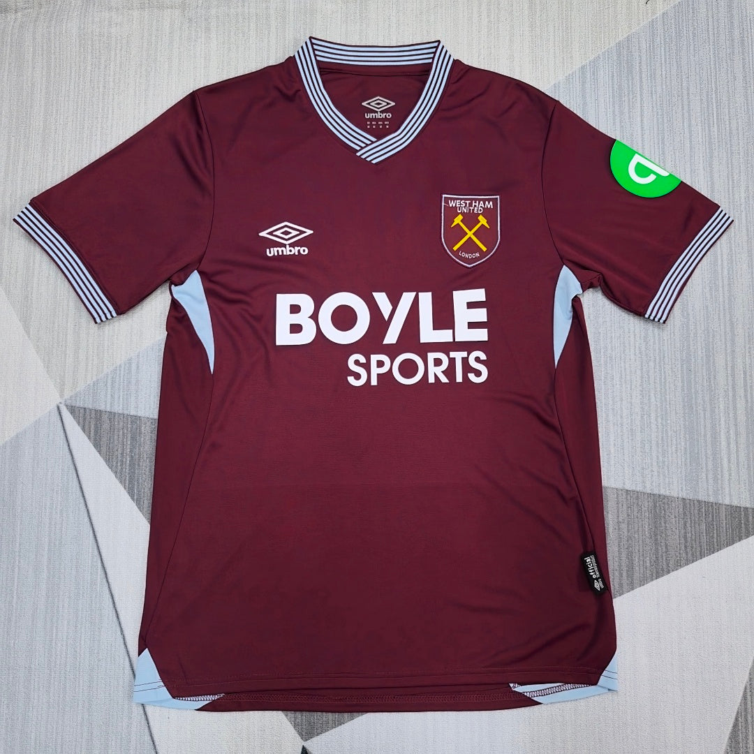 West Ham United 25/26 Home Football Shirt