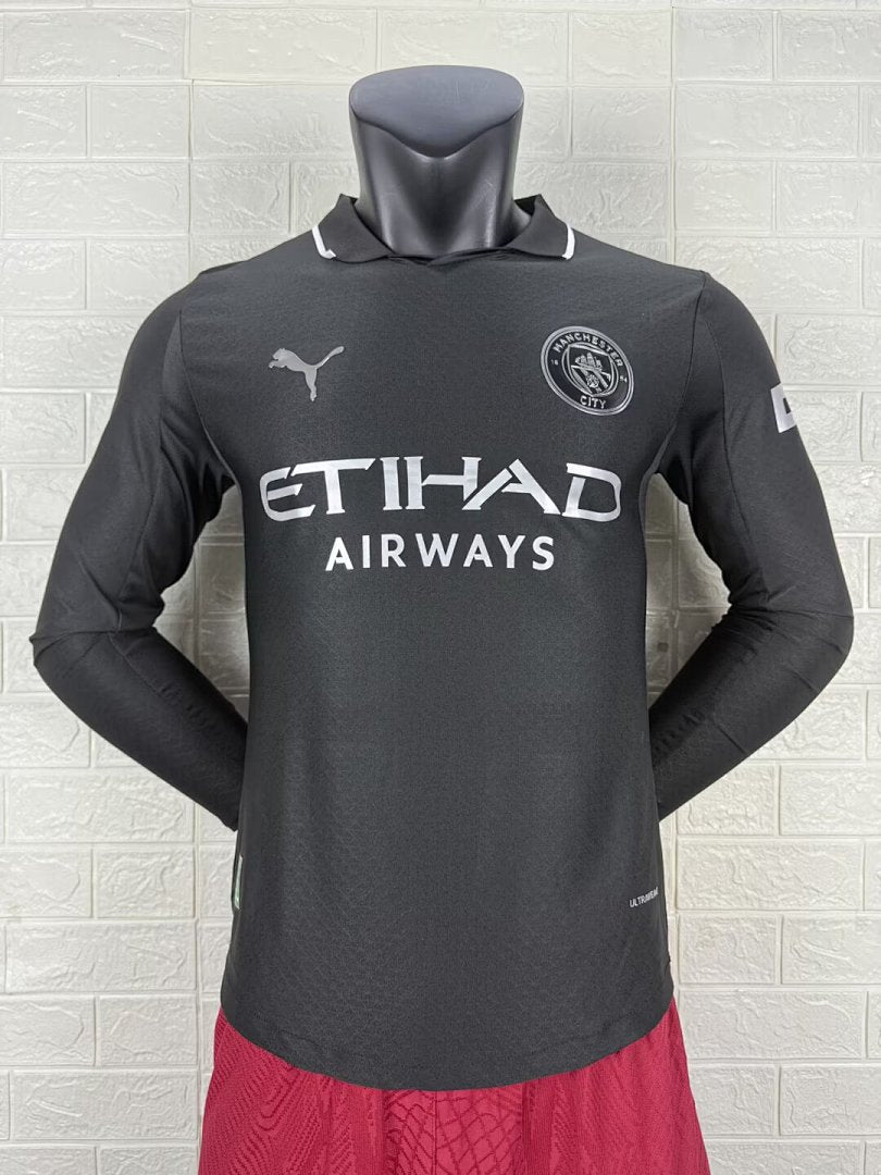 Manchester City 25/26 Away Long Sleeve Football Shirt