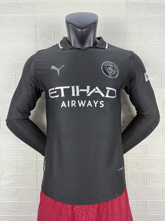 Manchester City 25/26 Away Long Sleeve Football Shirt