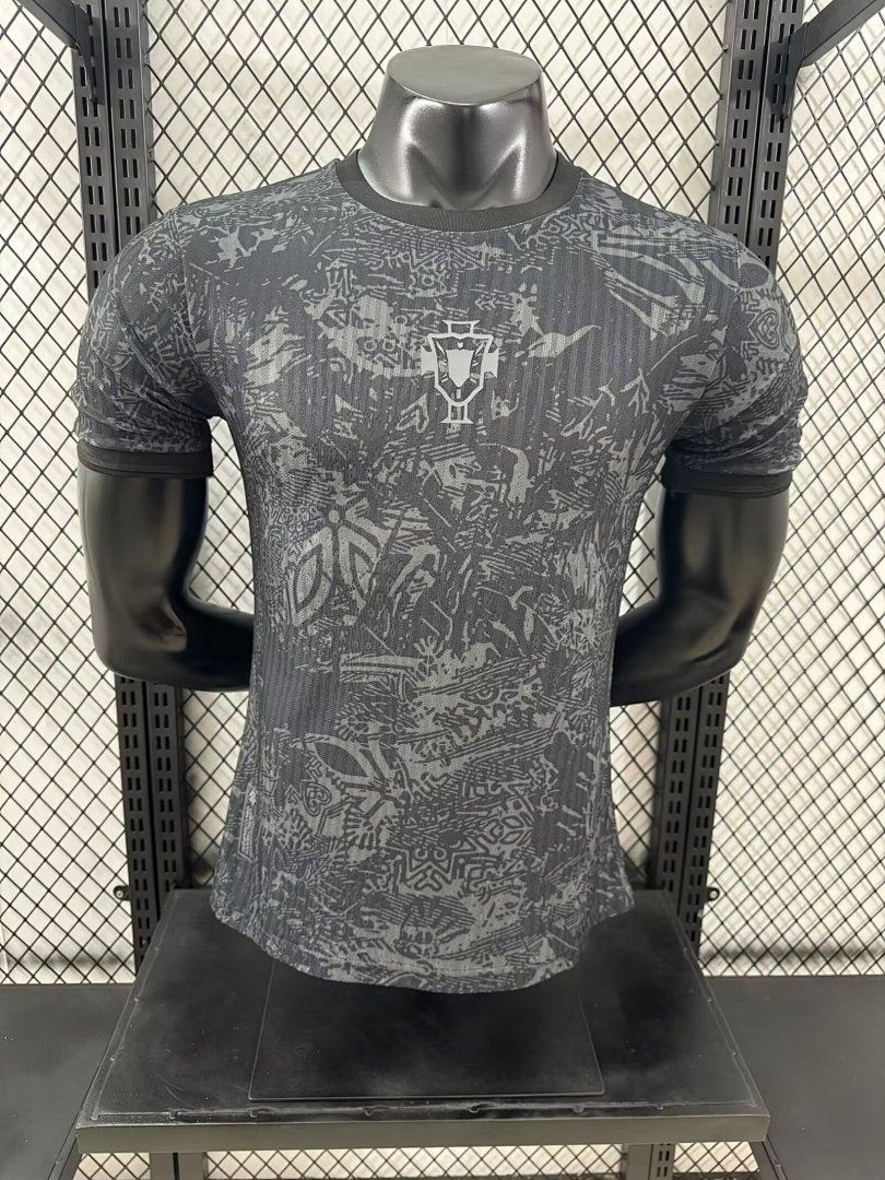 Portugal 24/25 Black/Grey Football Shirt