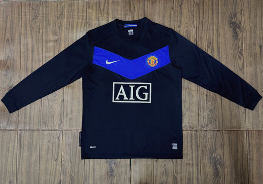 Manchester United 09/10 Away Long Sleeve Football Shirt