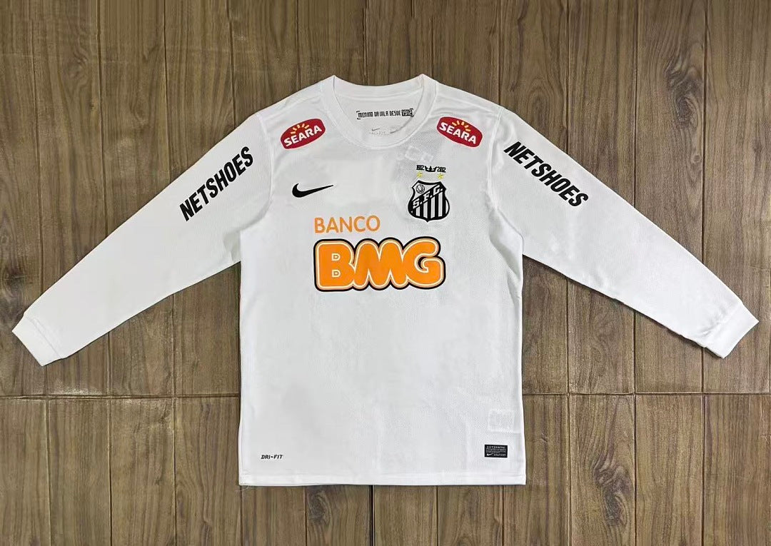Santos 12/13 Home Long Sleeve Football Shirt