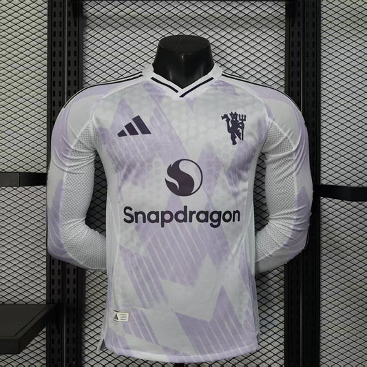 Manchester United 25/26 Away Long Sleeve Football Shirt