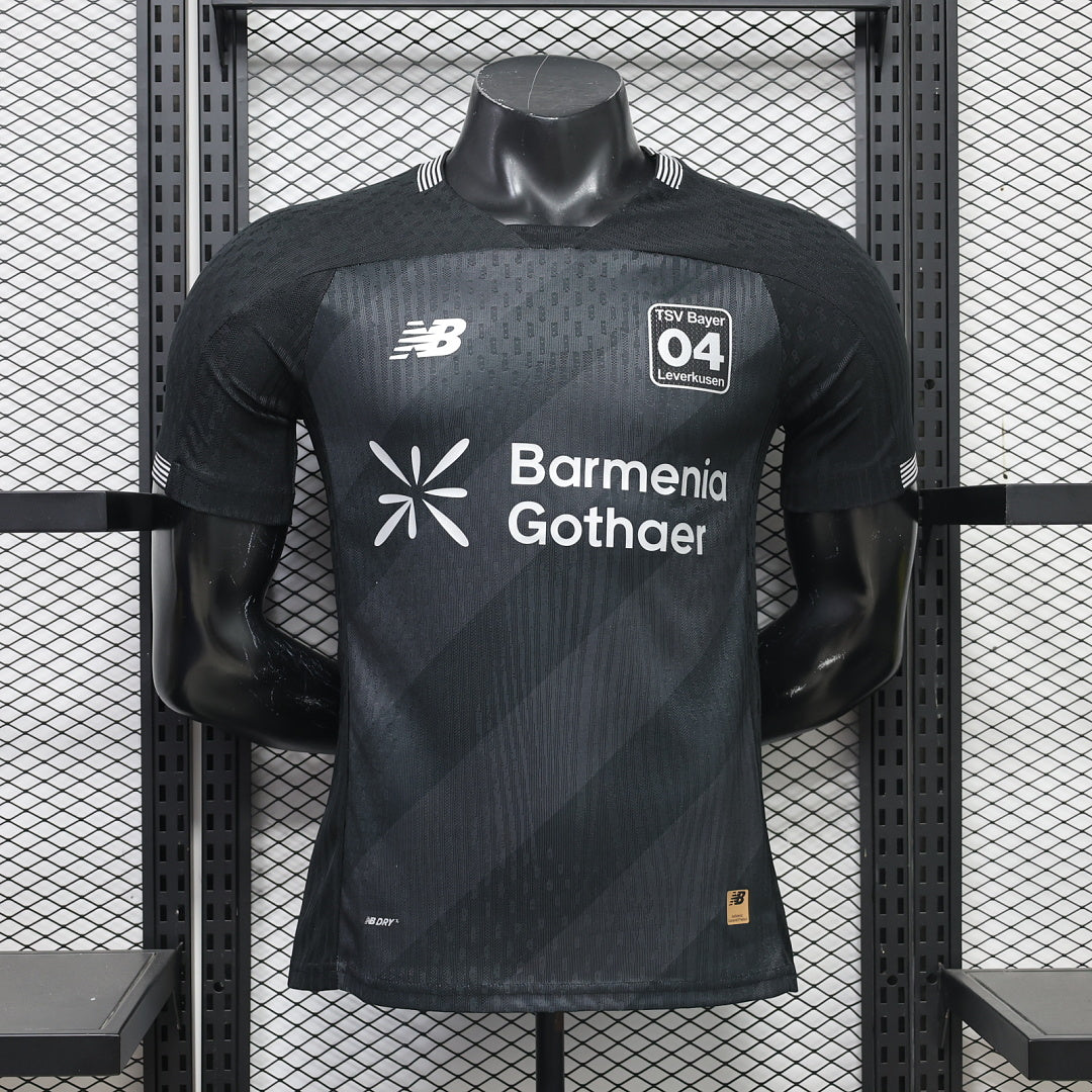 Bayer Leverkusen 26/27 Third Black Player Version Football Shirt