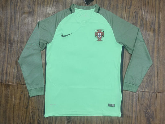 Portugal 2016 Away Long Sleeve Football Shirt