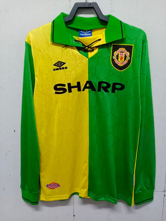 Manchester United 92/94 Away Long Sleeve Football Shirt