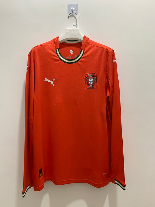 Portugal 25/26 Home Long Sleeve Football Shirt
