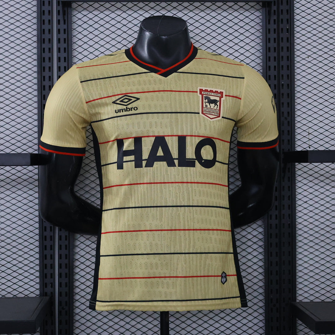 S XL 26/27 Away Yellow Player Version Football Shirt