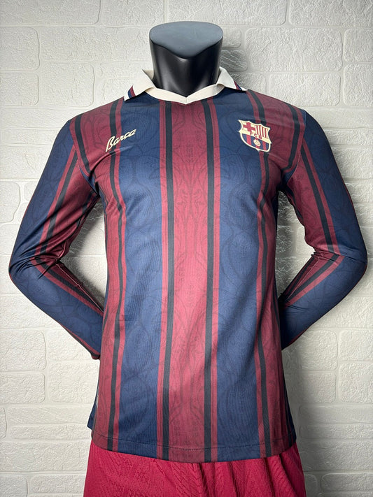 Barcelona 25/26 Anniversary Long Sleeve Football Shirt
